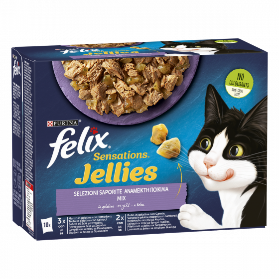 FELIX SENSATION GELATIN10x85gr